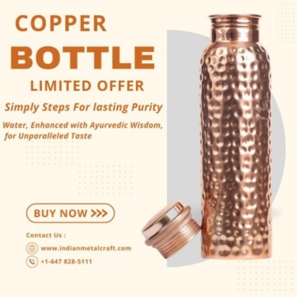 Copper Water Bottle