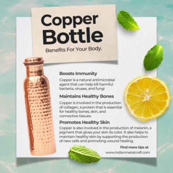 Copper Water Bottle