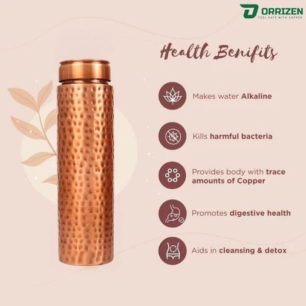 Copper Water Bottle