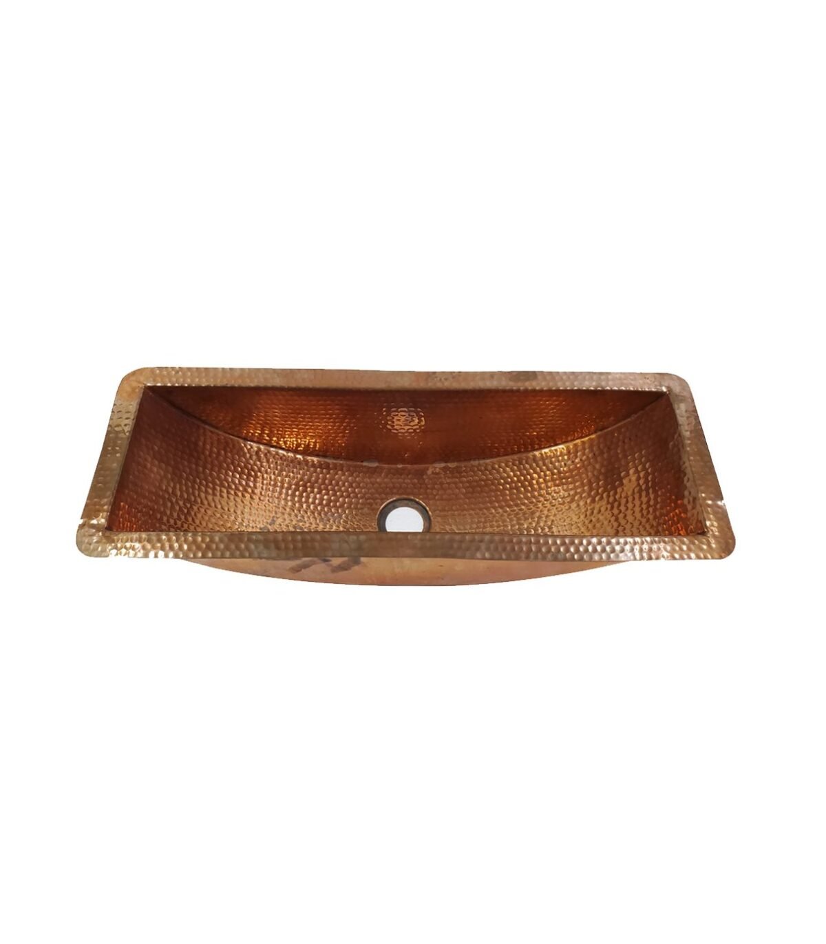 Copper Haven Vintage Design Rectangular copper kitchen Sink