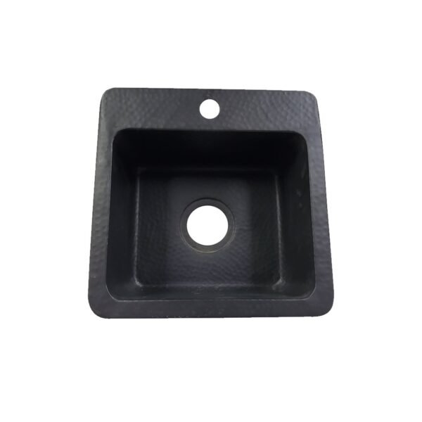 Luxury Black Pure Copper Design Kitchen Sink