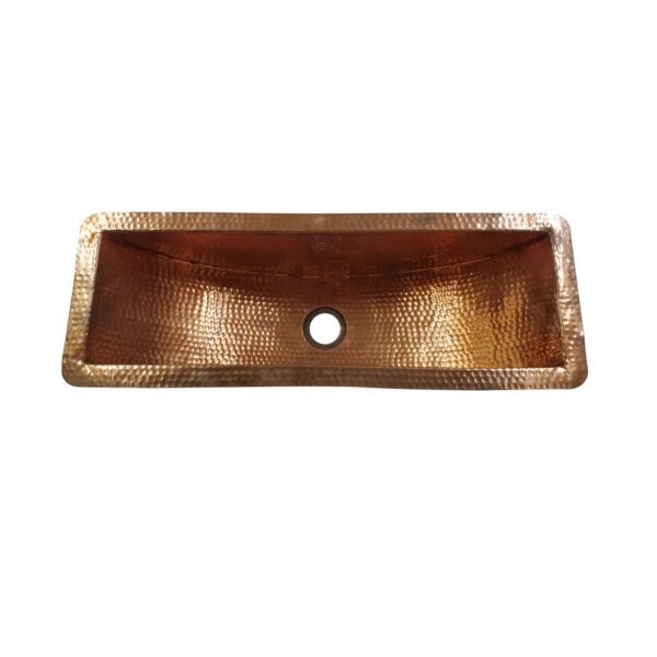Copper Haven Vintage Design Rectangular copper kitchen Sink