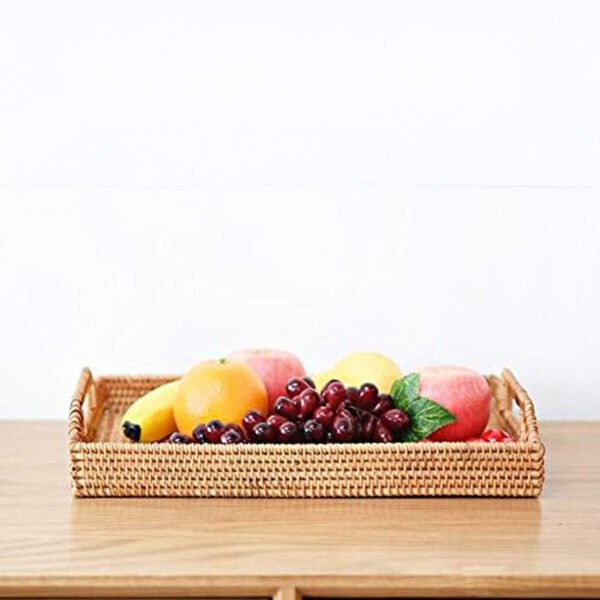 Ruddle Premium Rattan Bamboo Tray
