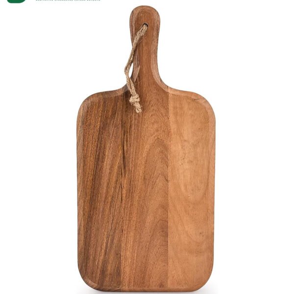 Acacia Wood Cutting Board and Chopping Board for Meat, Cheese Board, Vegetables, Bread, and Charcuterie.
