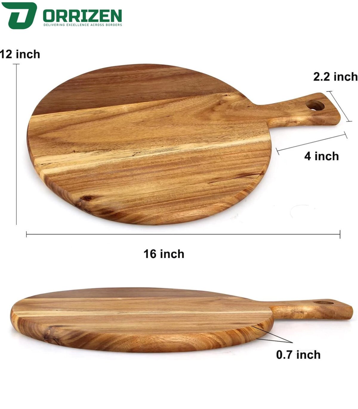 Premium Acacia Wood Chopping Board– Durable & Elegant Kitchen Essential